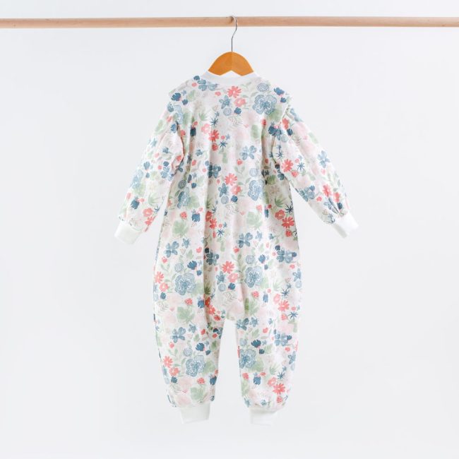 Υπνόσακος με Αφαιρούμενα Μανίκια Classic Flowers & Watermelon 1.0 tog