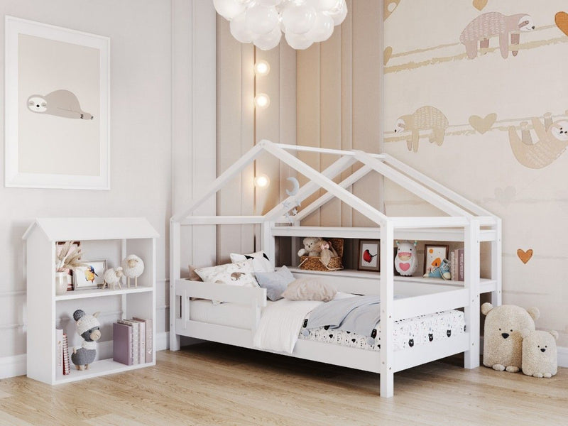 Παιδικό Κρεβάτι Montessori Hytte YappyKids Λευκό - 10% Έκπτωση Στο Στρώμα