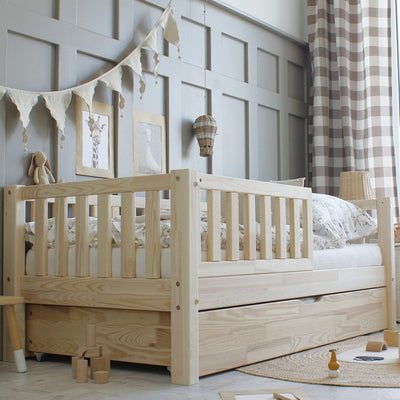 Παιδικό Κρεβάτι Basic Love Plus Με Αποθηκευτικό Χώρο / Δεύτερο Κρεβάτι - 10% Έκπτωση Στο Στρώμα
