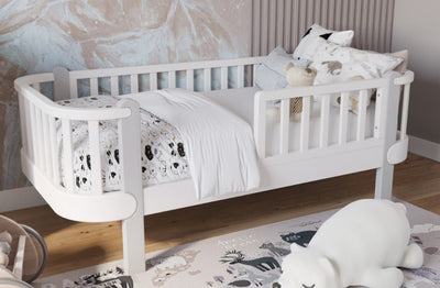 Παιδικό Κρεβάτι Etude YappyKids Λευκό/Γκρι 160x80 cm - 10% Έκπτωση Στο Στρώμα