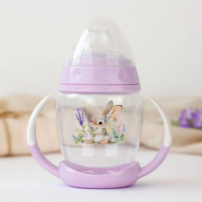 Εκπαιδευτικό Ποτηράκι Bunny Lavender 270ml 6+m