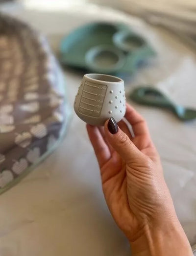Εκπαιδευτικό Ποτηράκι Dinky Cup Grey