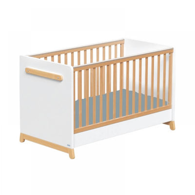 Βρεφικό Κρεβάτι Μετατρεπόμενο Σε Προεφηβικό Palmer White 70x140cm