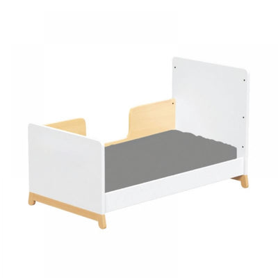 Βρεφικό Κρεβάτι Μετατρεπόμενο Σε Προεφηβικό Palmer White 70x140cm