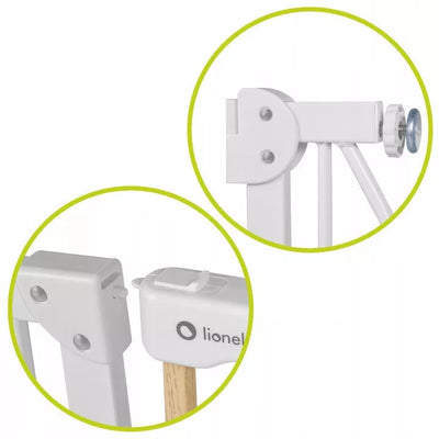 Πόρτα Ασφαλείας Truus Slim White/ Natural Lionelo