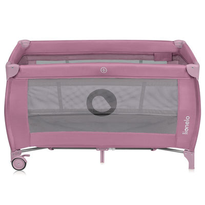 Παρκοκρέβατο Stefi Plus Pink Magnolia Lionelo