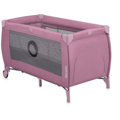 Παρκοκρέβατο Stefi Plus Pink Magnolia Lionelo