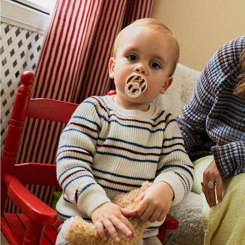 Πιπίλα Studio Colour Latex Block Ruby / Pine Mix 2τμχ