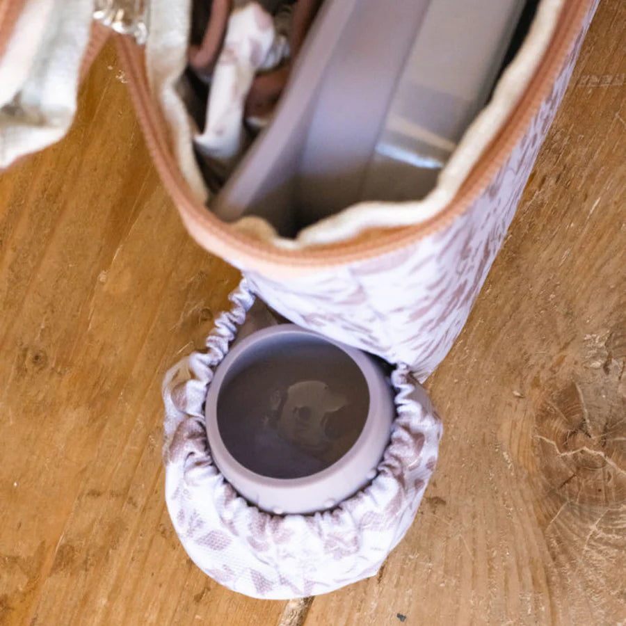 Bundle Fleur De Jardin Rose Cover & Catch με Πιατάκι και Dinky Cup BLW