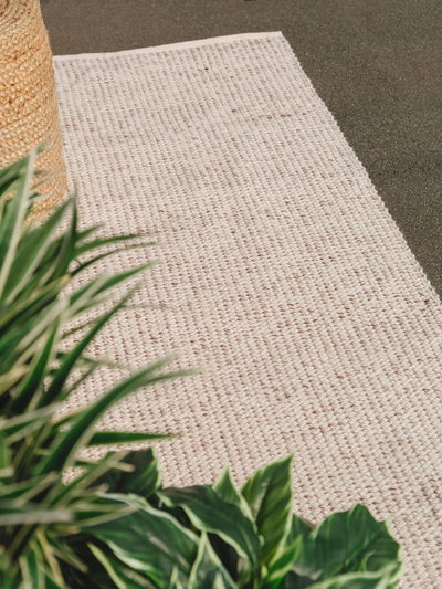 Διάδρομος Από Ανακυκλωμένα Υλικά Nyssa Cream/ Beige 70x200cm