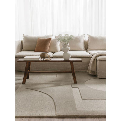 Μάλλινο Χαλί Light Grey