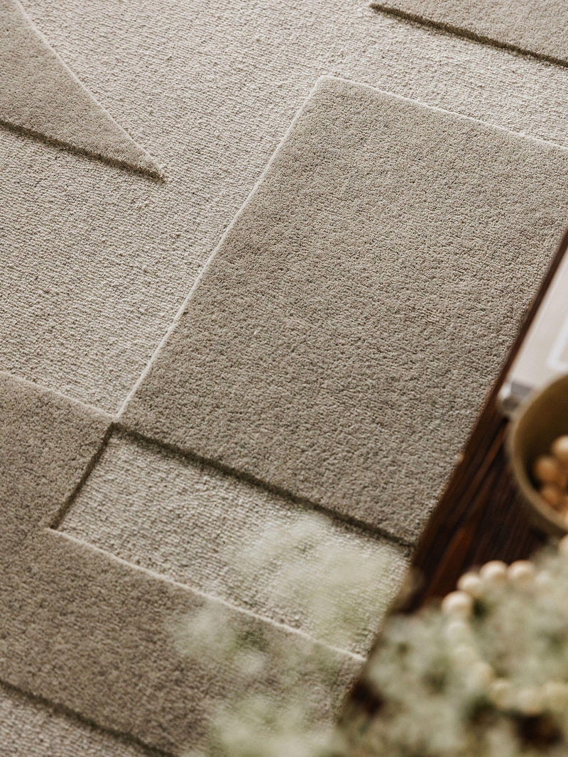 Μάλλινο Χαλί Light Grey