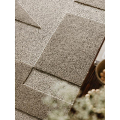 Μάλλινο Χαλί Light Grey