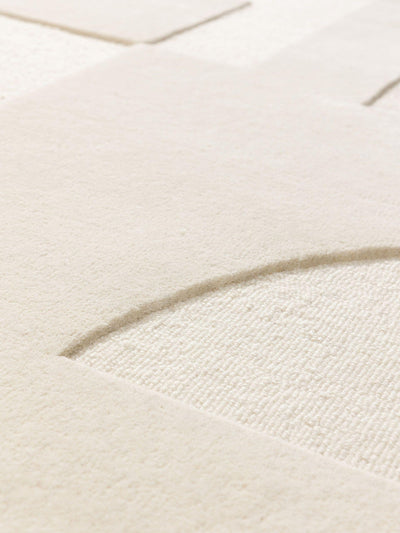 Μάλλινο Χαλί Logan Cream