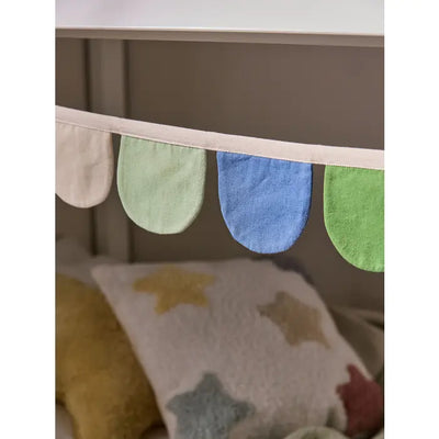 Διακοσμητικά Σημαιάκια για Κρεβάτι Blue/ Green 240cm