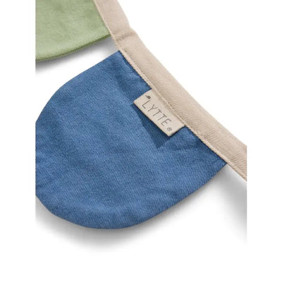 Διακοσμητικά Σημαιάκια για Κρεβάτι Blue/ Green 240cm