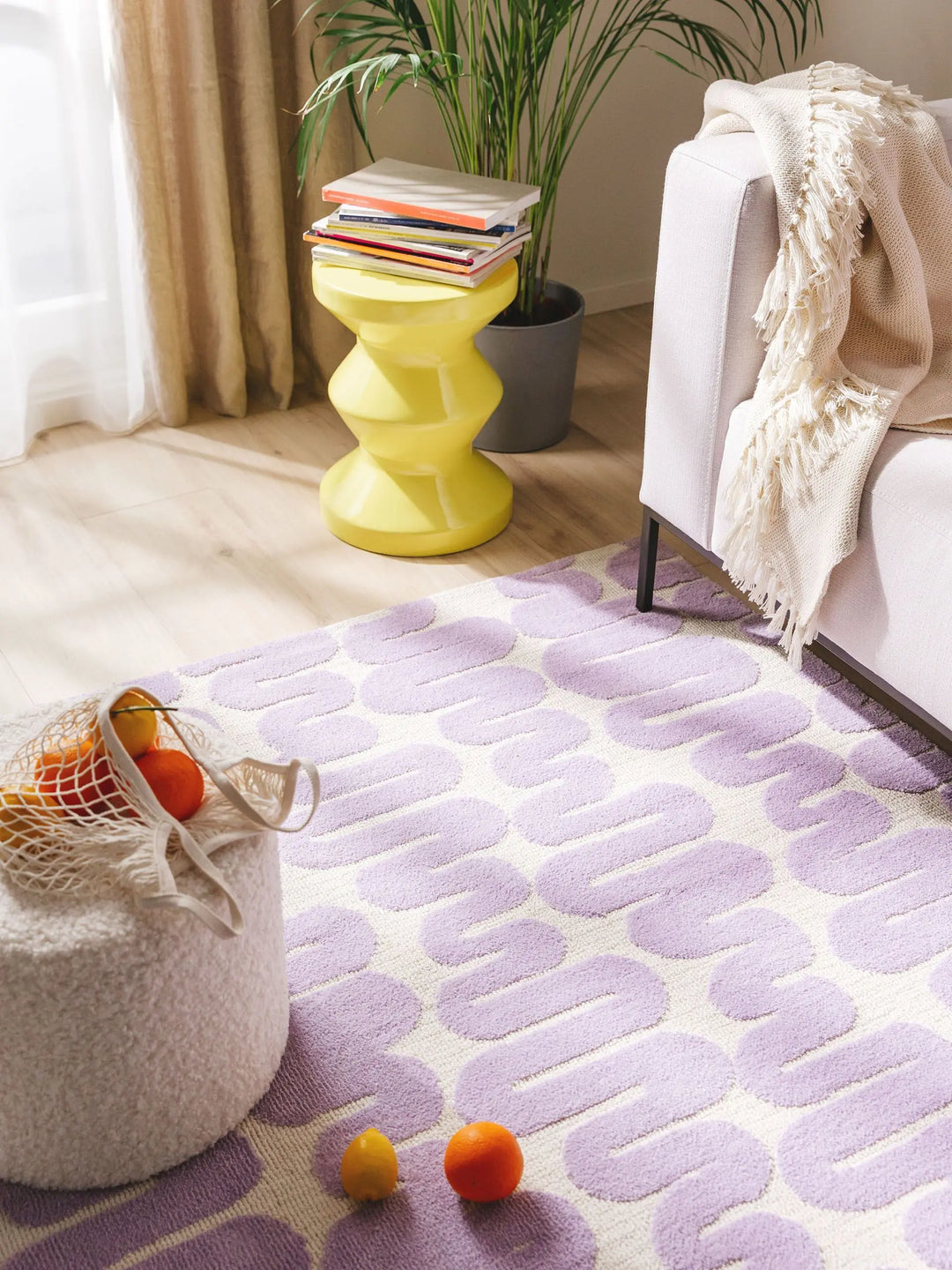 Χαλί Ally Purple 120x170cm
