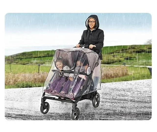 Αδιάβροχο Κάλυμμα Για Καρότσι Διδύμων