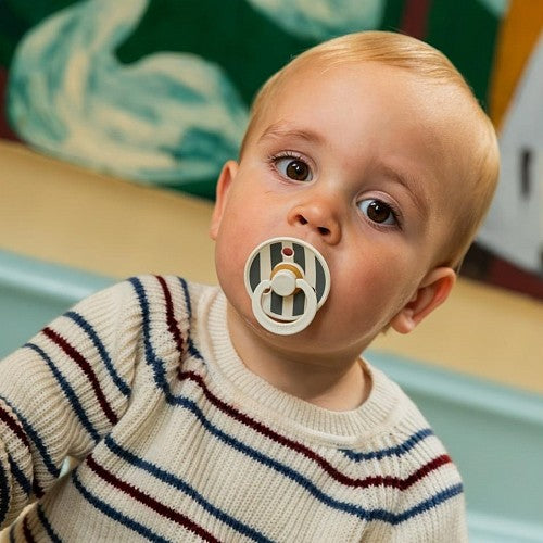 Πιπίλα Studio Colour Latex Block Ruby / Pine Mix 2τμχ