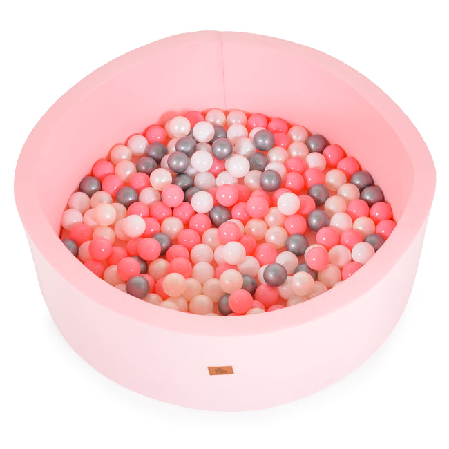 Αναδιπλούμενη Πισίνα Pink Με 200 Μπαλάκια Moni