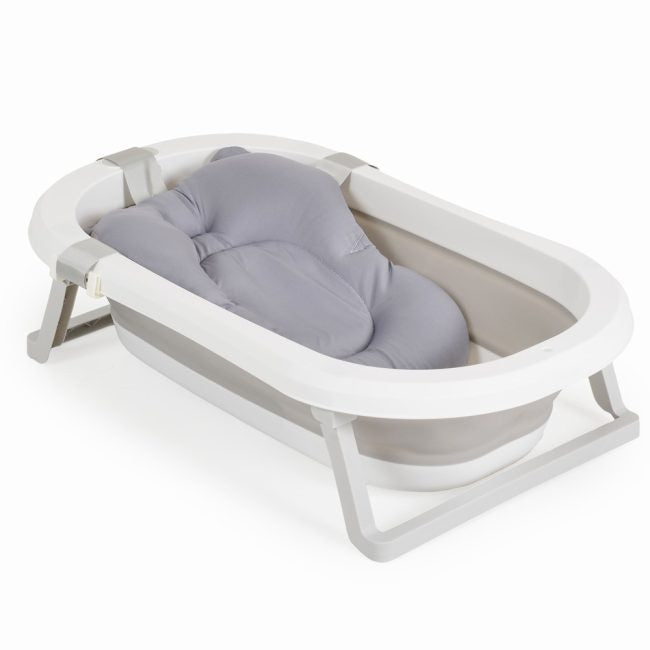 Πτυσσόμενο Βρεφικό Μπανάκι με Μαξιλαράκι Palma Grey