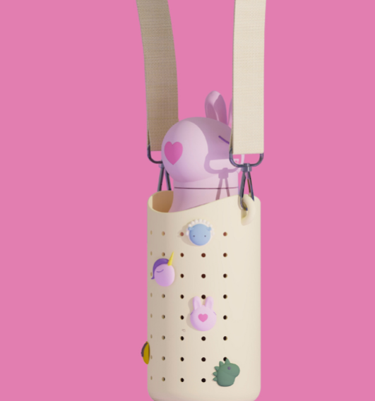 Θήκη για Μπουκάλι Bestie Sling Yellow