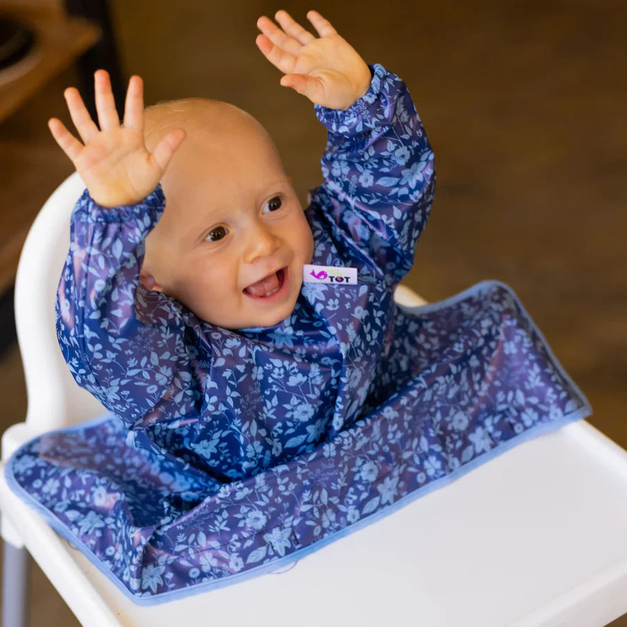 Σαλιάρα Fleur de Jardin Blue Cover & Catch