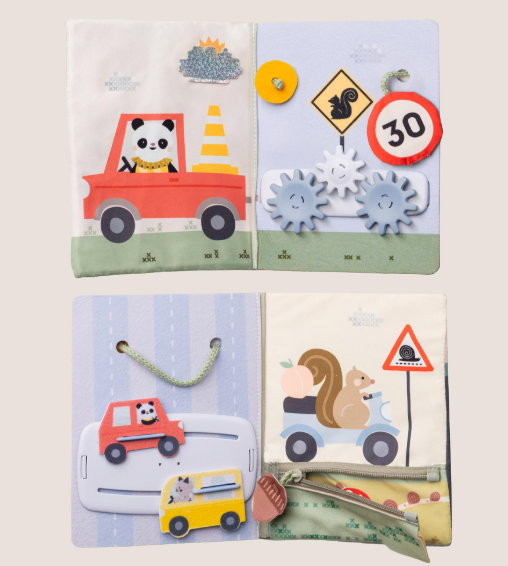 Κρεμαστό Παιχνίδι Δραστηριοτήτων Με Καθρέφτη Ride Time