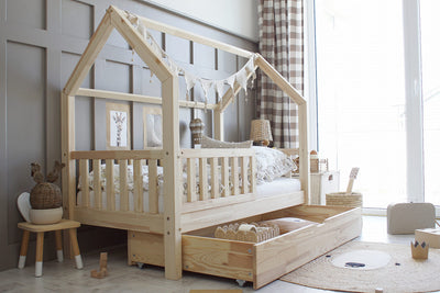 Παιδικό Κρεβάτι Bianco Plus Με Συρτάρι ως Αποθηκευτικό Χώρο/Δεύτερο Κρεβάτι - 10% Έκπτωση Στο Στρώμα