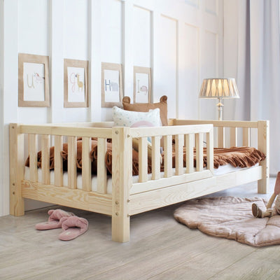 Παιδικό Κρεβάτι Basic Love από Φυσικό ξύλο 160x80cm ( 10εκ ποδαράκι) - 10% Έκπτωση Στο Στρώμα