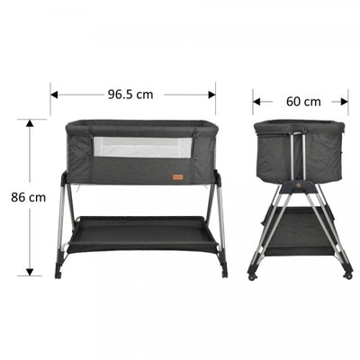 Λίκνο Συγκοίμησης Pearl Graphite BebeStars