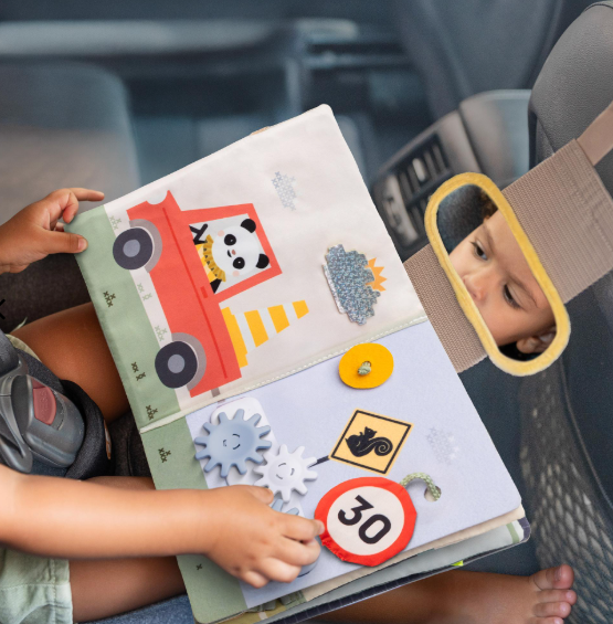 Κρεμαστό Παιχνίδι Δραστηριοτήτων Με Καθρέφτη Ride Time