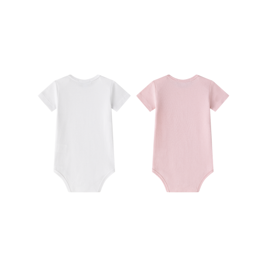 Σετ Βρεφικά Φορμάκια Light Pink/ White