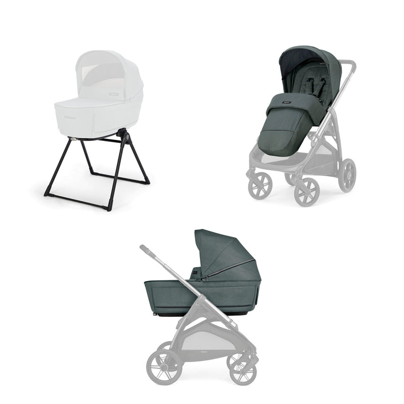 Βρεφικό Καρότσι Aptica Duo Emerald Green Inglesina 2025
