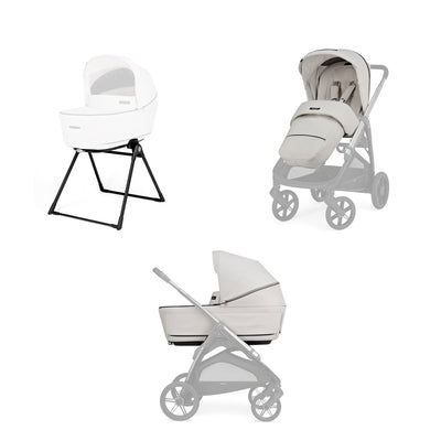 Βρεφικό Καρότσι Aptica Duo Opal Ivory Inglesina 2025