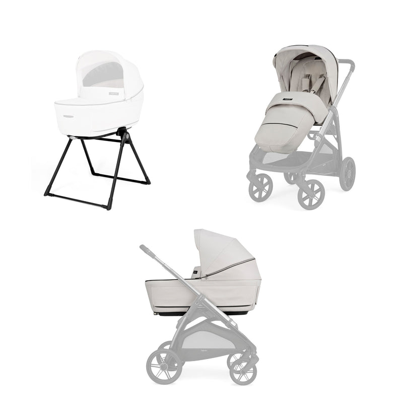 Βρεφικό Καρότσι Aptica Duo Opal Ivory Inglesina 2025