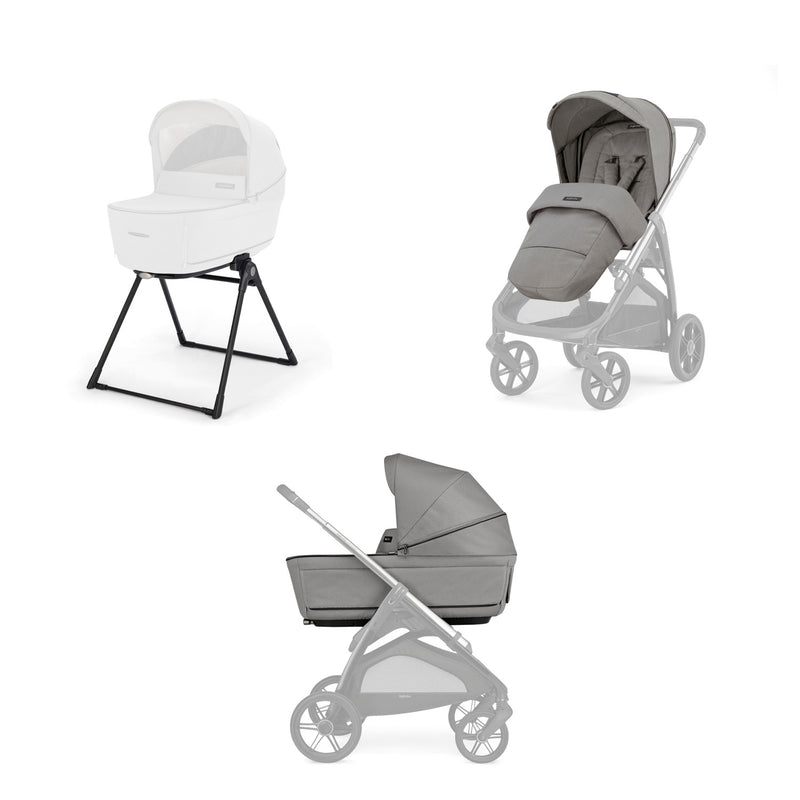 Βρεφικό Καρότσι Aptica Duo Platinum Grey Inglesina 2025