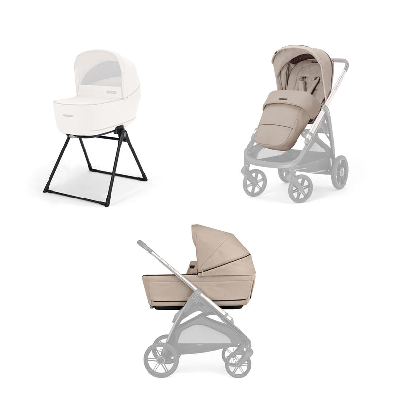 Βρεφικό Καρότσι Aptica Duo Pashmina Beige Inglesina 2025