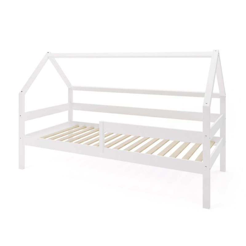 Παιδικό Κρεβάτι Montessori Sole YappyKids Λευκό 200x90 cm