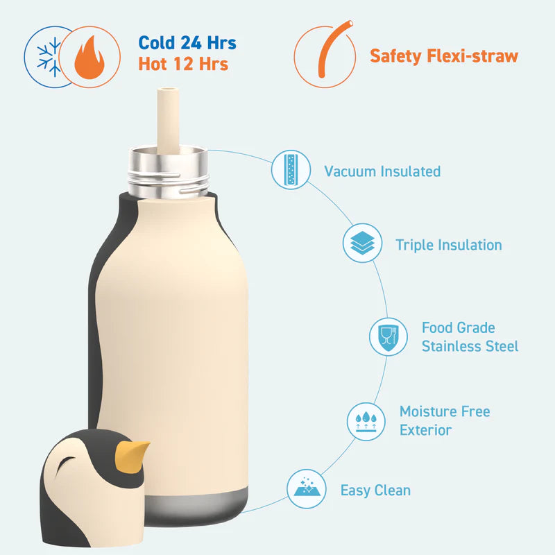 Παγούρι Θερμός Arlo The Penguin 460ml