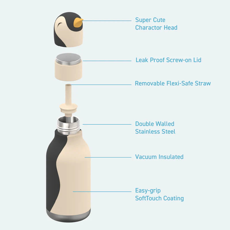 Παγούρι Θερμός Arlo The Penguin 460ml