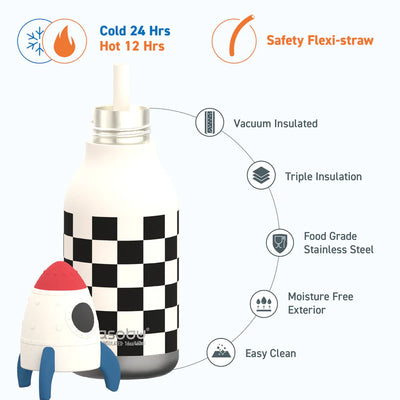 Παγούρι Θερμός Rocketship 460ml