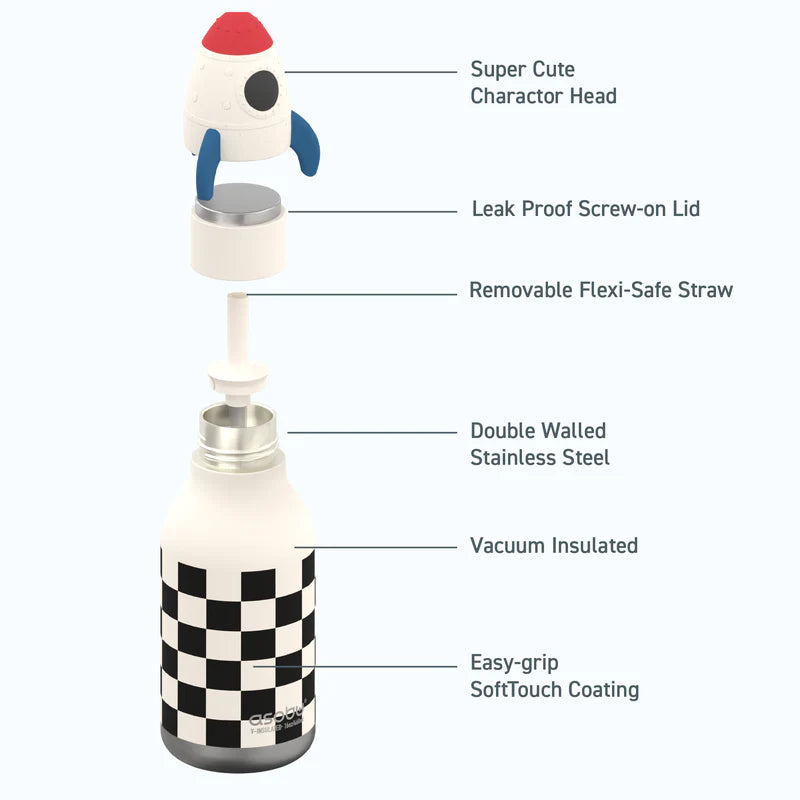 Παγούρι Θερμός Rocketship 460ml