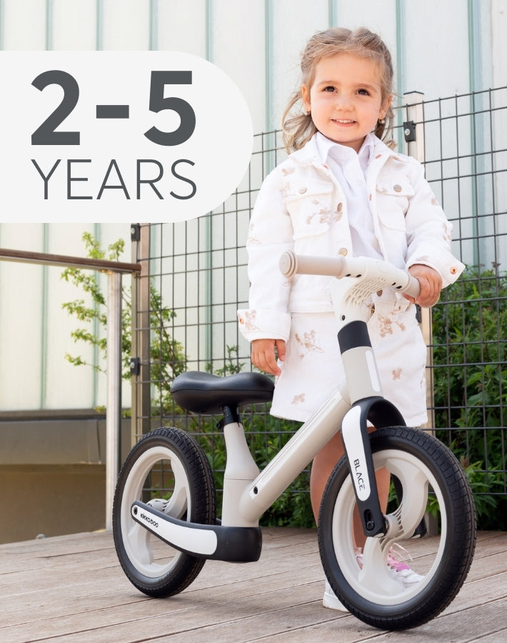 Αναδιπλούμενο Ποδήλατο Ισορροπίας Blace Beige KikkaBoo