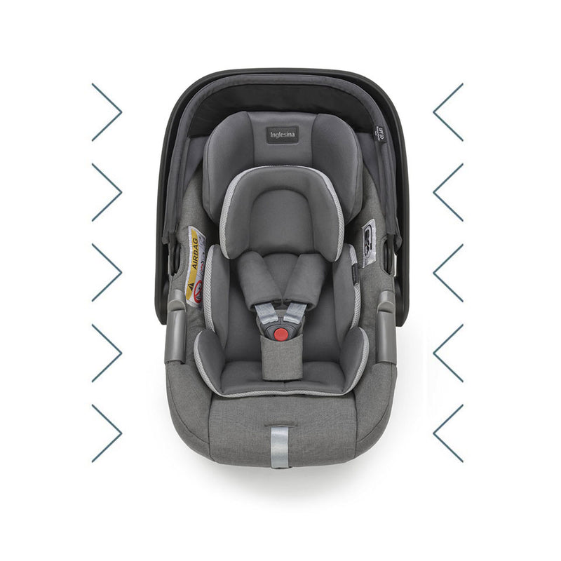 Κάθισμα Αυτοκινήτου Darwin Infant Velvet Grey i-Size 40-75cm Inglesina 2025