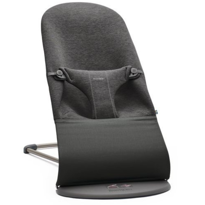 Ρηλάξ Bliss Jersey Charcoal Grey BabyBjorn