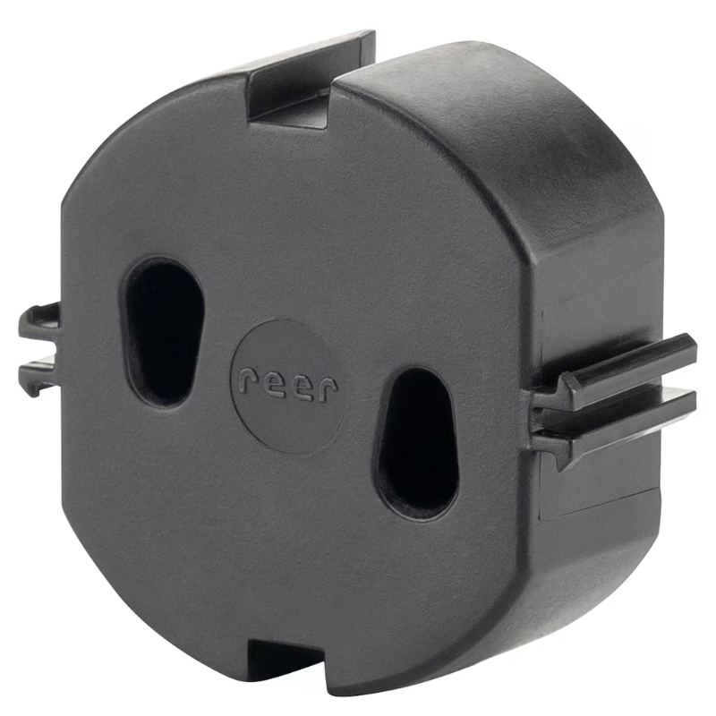 Κάλυμμα Πρίζας Μαύρο 5τμχ