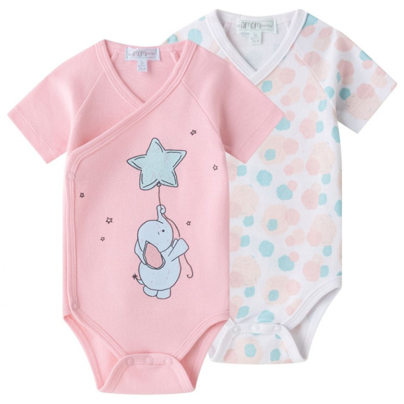 Σετ Βρεφικά Φορμάκια Little Star Pink