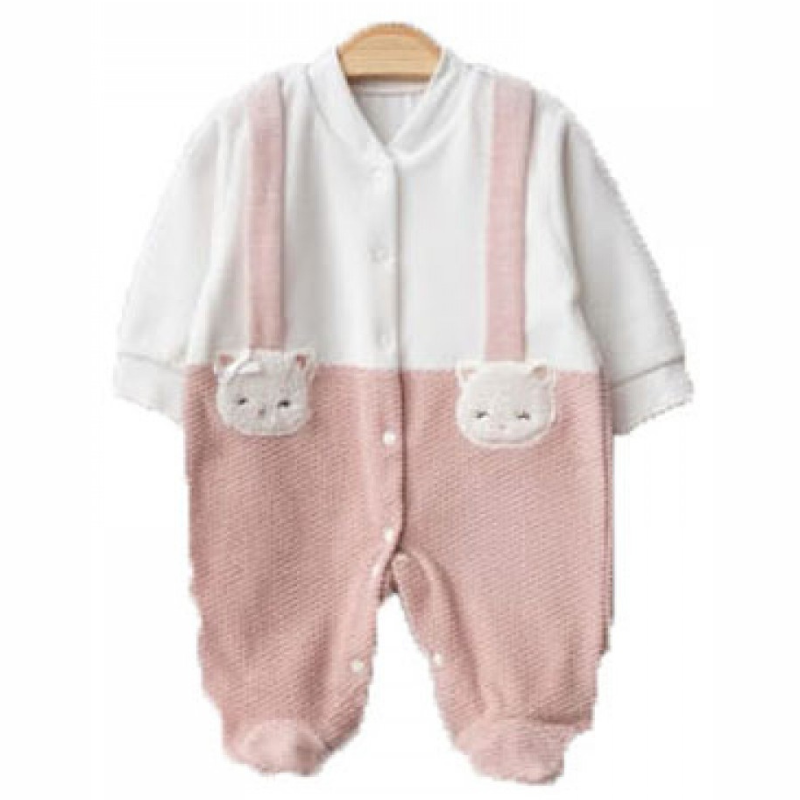 Βρεφικό Φορμάκι Tiny Cats Pink