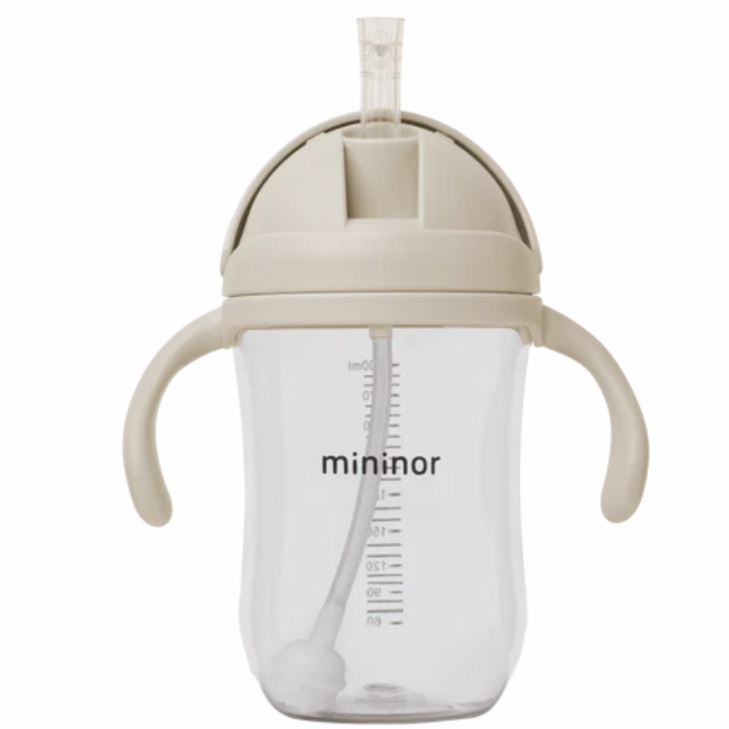 Εκπαιδευτικό Ποτηράκι Με Καλαμάκι Cloudy Morning 330ml